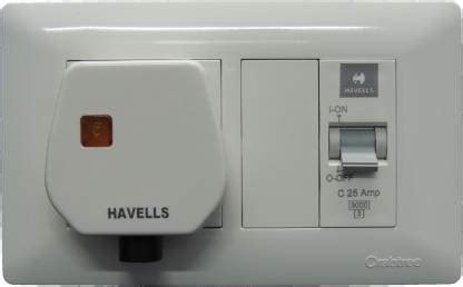 havells ac box 25 a 3 pin